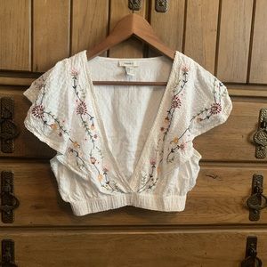 Forever 21 floral summer top